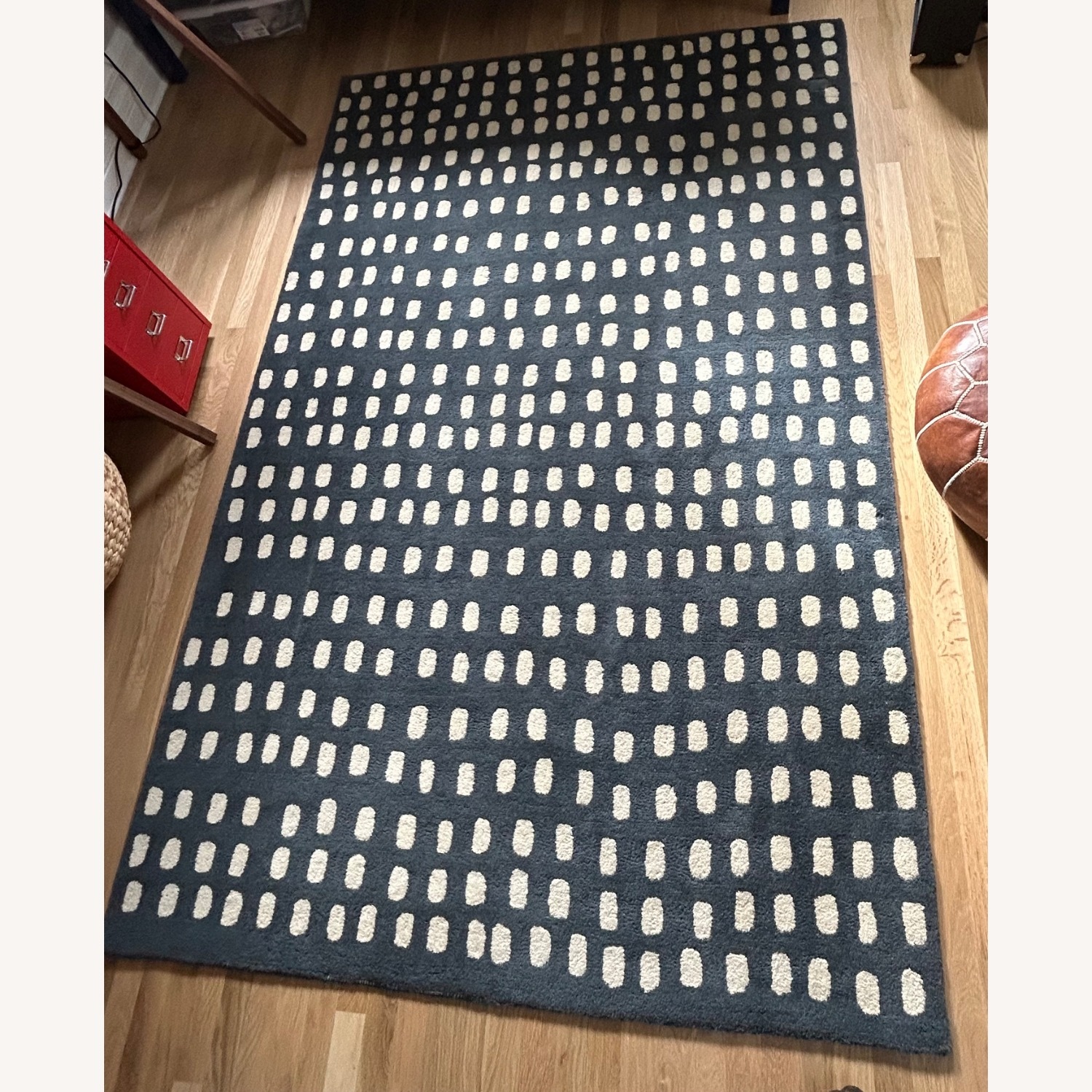 5x8 Novogratz by Momeni Blue Wool Area Rug - image-3