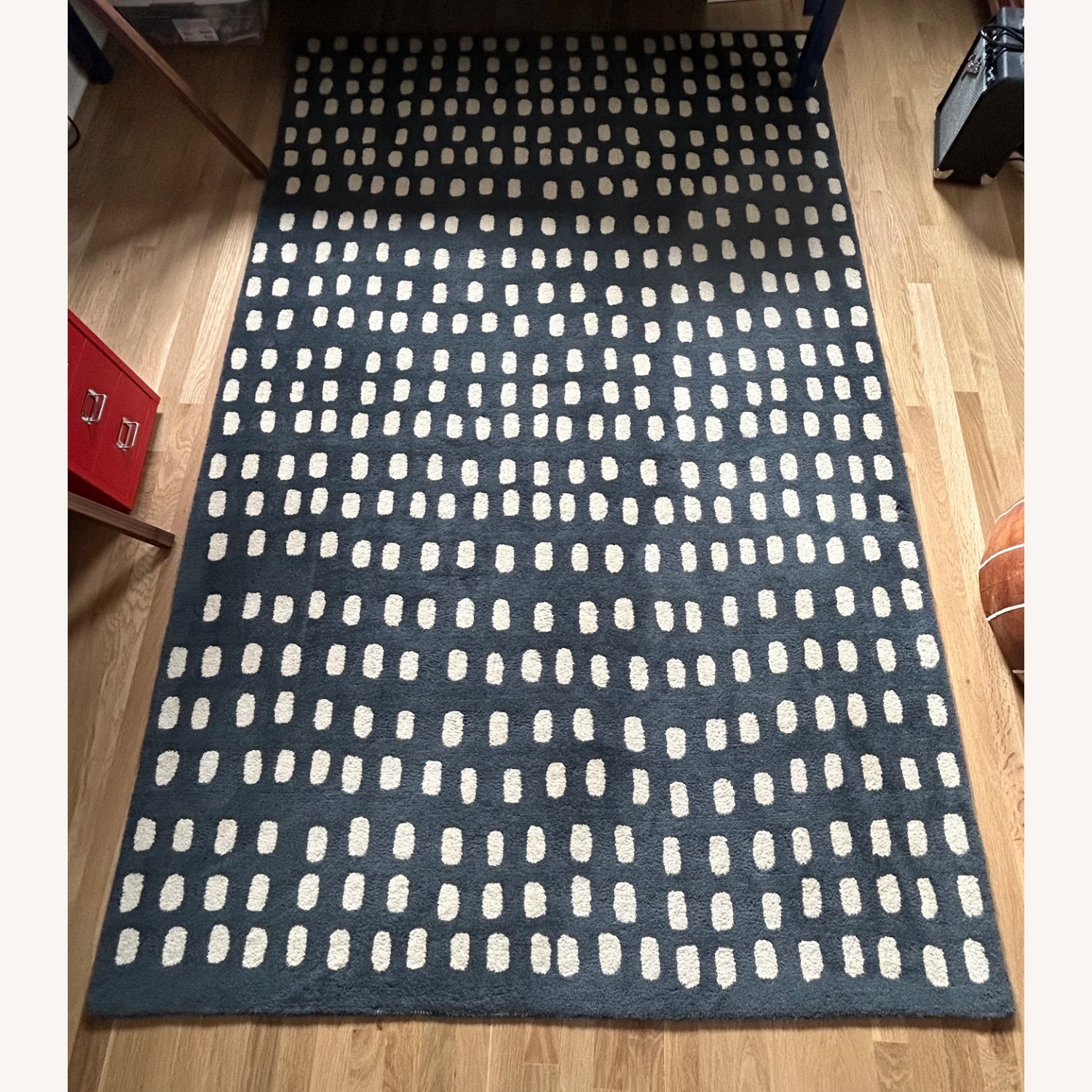 5x8 Novogratz by Momeni Blue Wool Area Rug - image-1