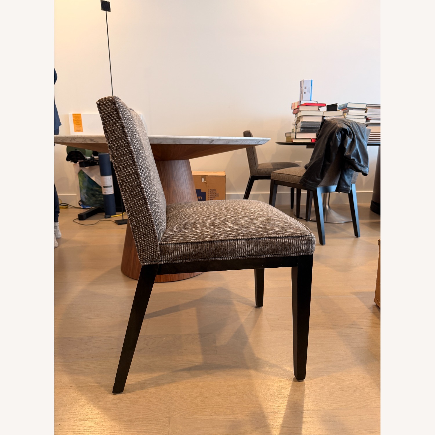 Room & Board Ansel Dark Brown Wood Dining Chairs - image-3