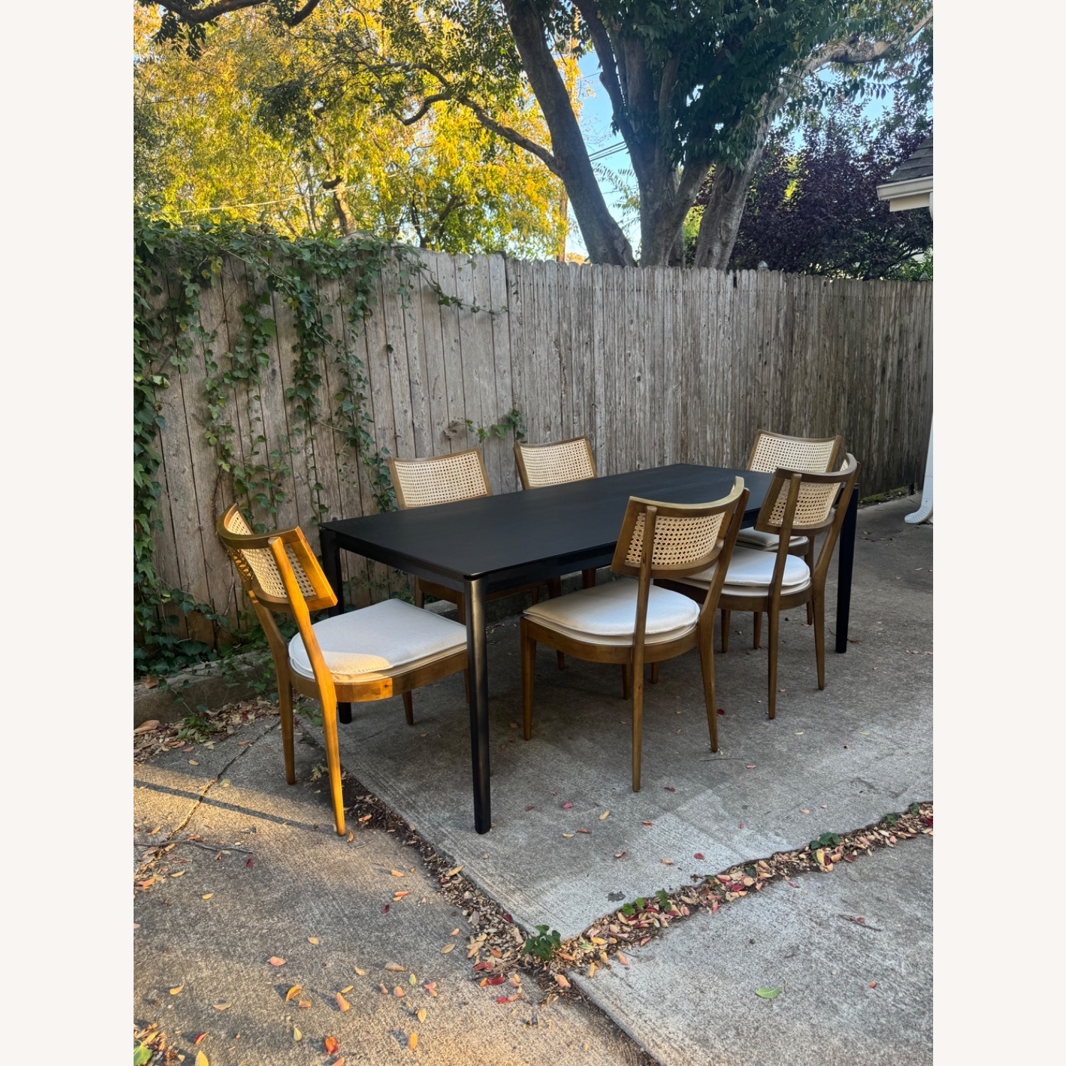 Perigold Dining Set Ethnicraft + Four Hands Wood - image-3