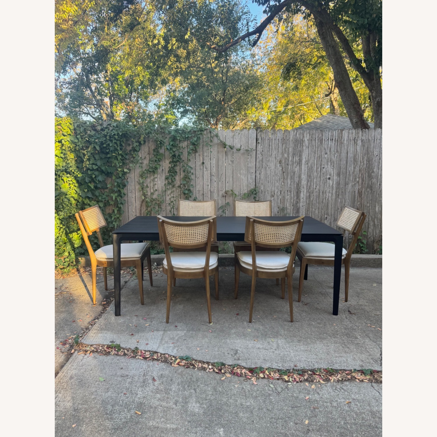 Perigold Dining Set Ethnicraft + Four Hands Wood - image-1