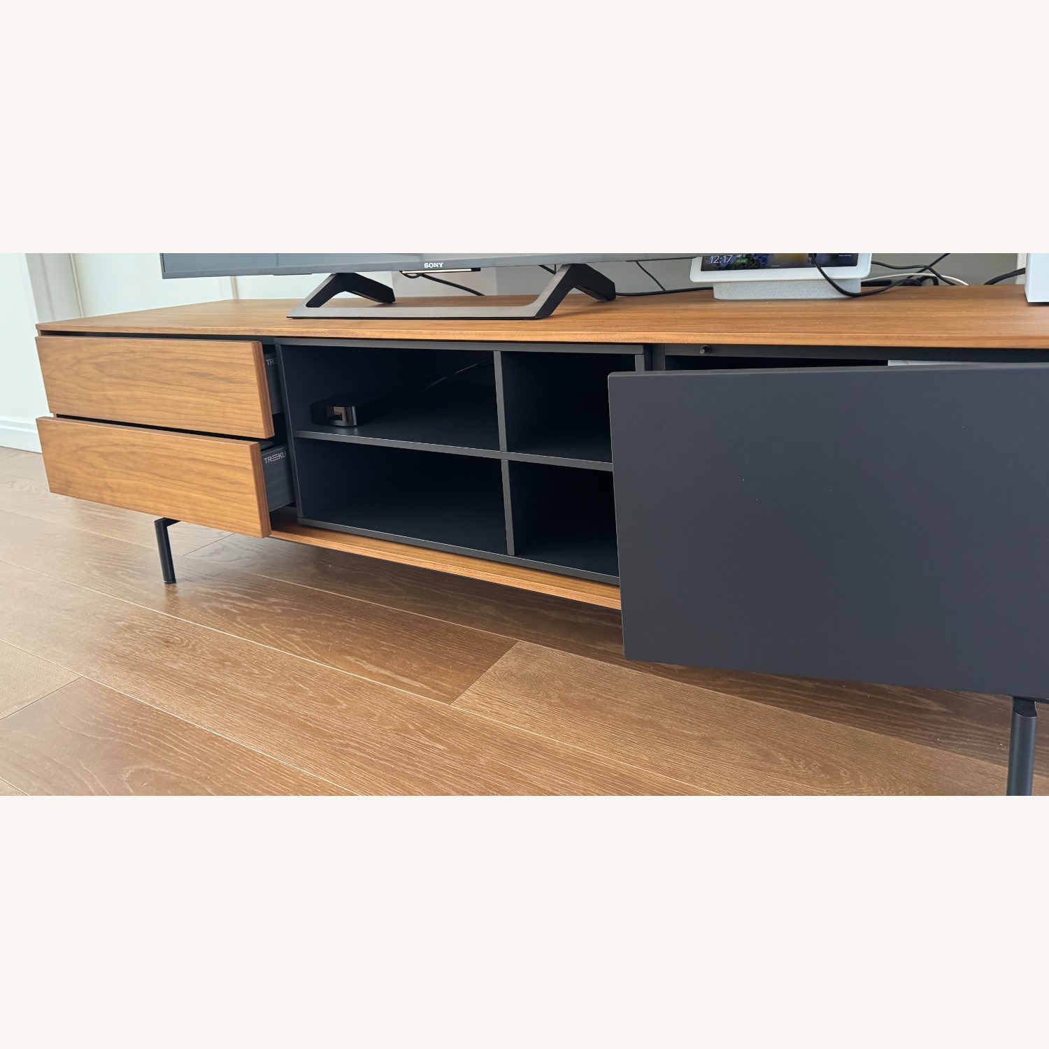 DWR Treku Aura Media Unit - Large - Walnut - image-6