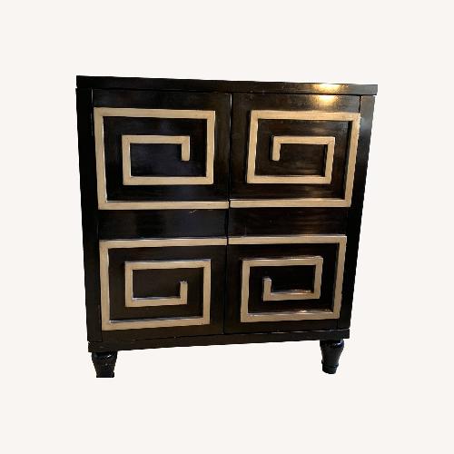 Used Vintage/Antique Finds Black Wood Armoire for sale on AptDeco