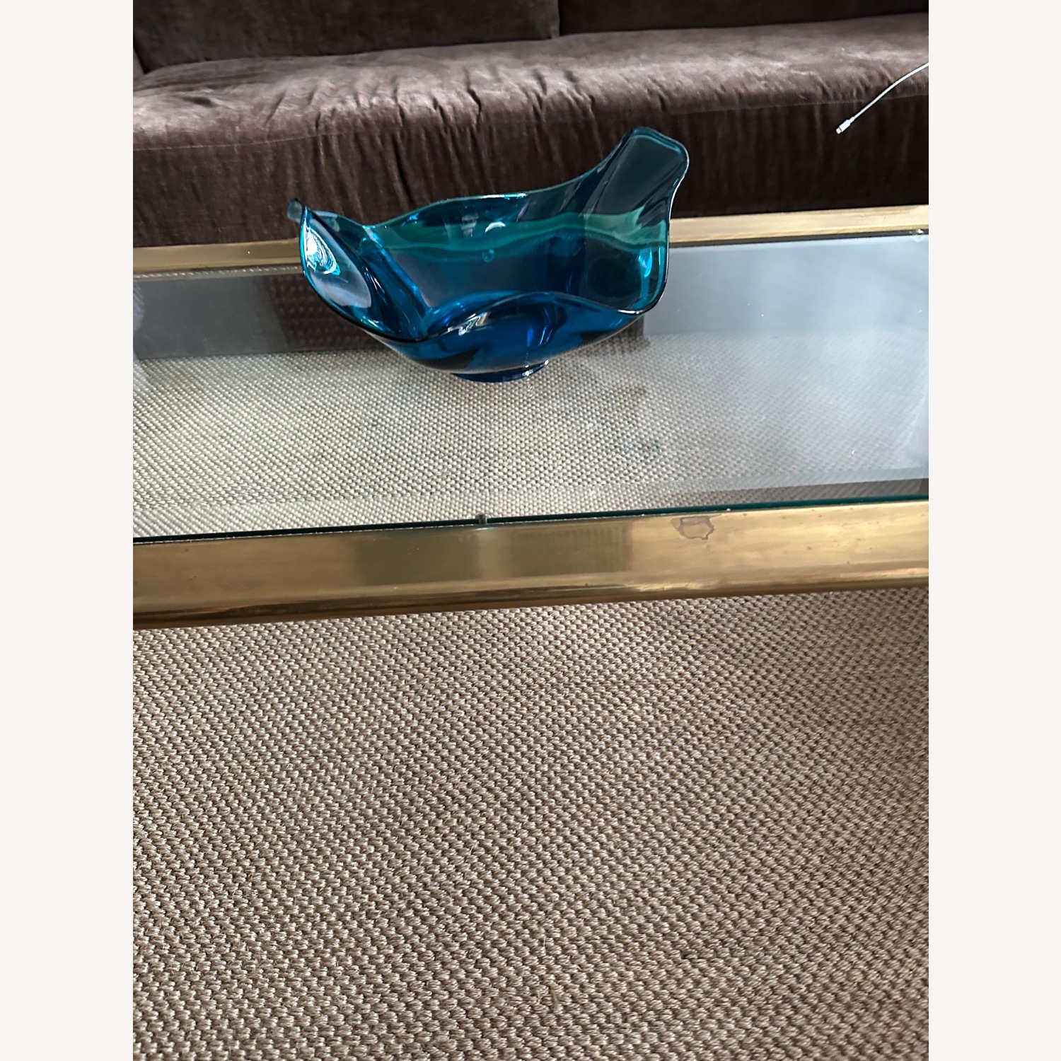 John Widdicomb Gold Brass Coffee Table - image-8