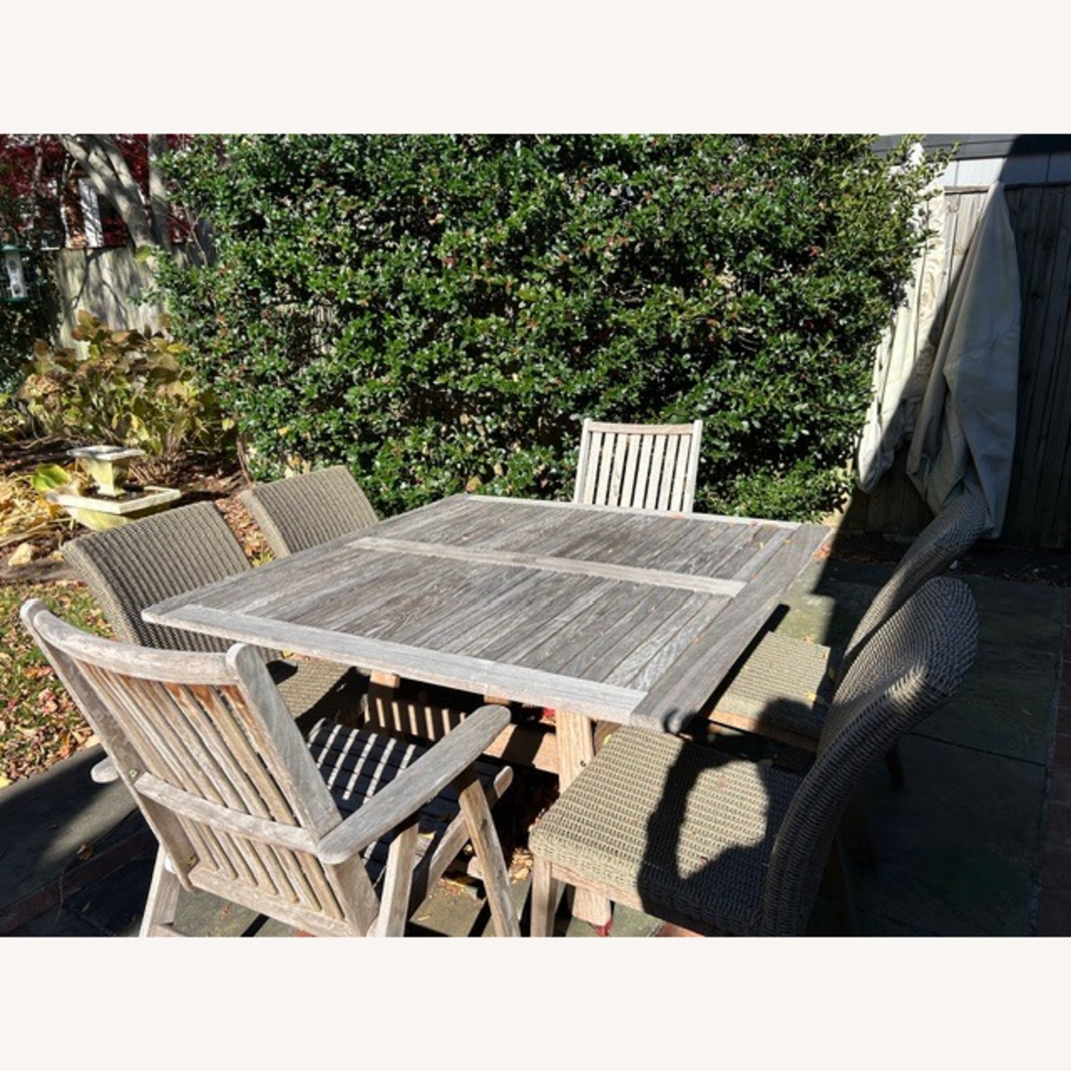 Luxury Outdoor Dining Table and Chairs - image-1