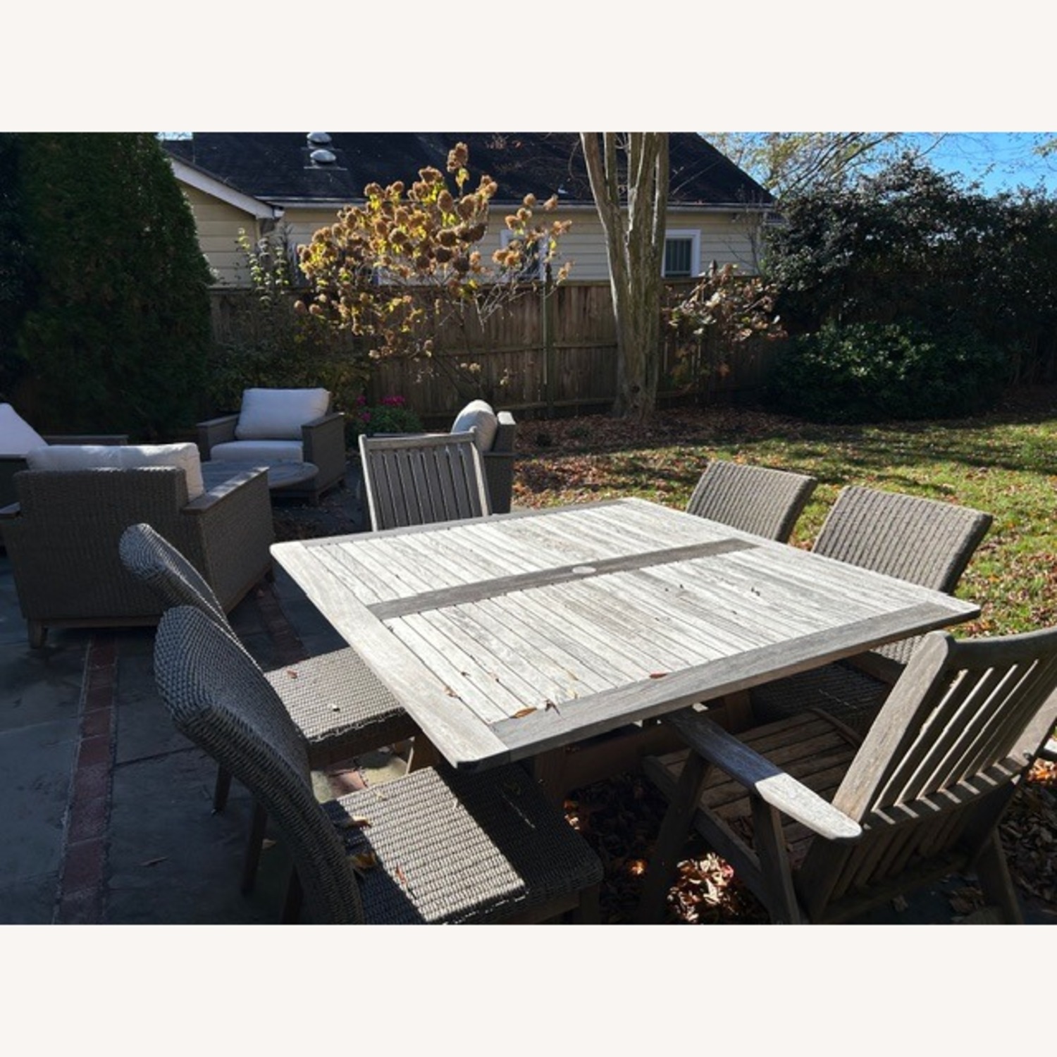 Luxury Outdoor Dining Table and Chairs - image-2