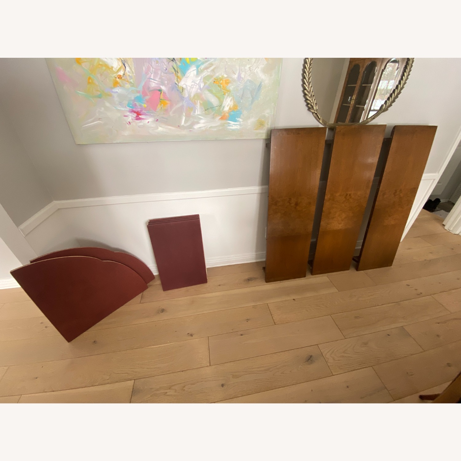 Rare Mastercraft BurlWood Mid-Century Dining Set - image-8