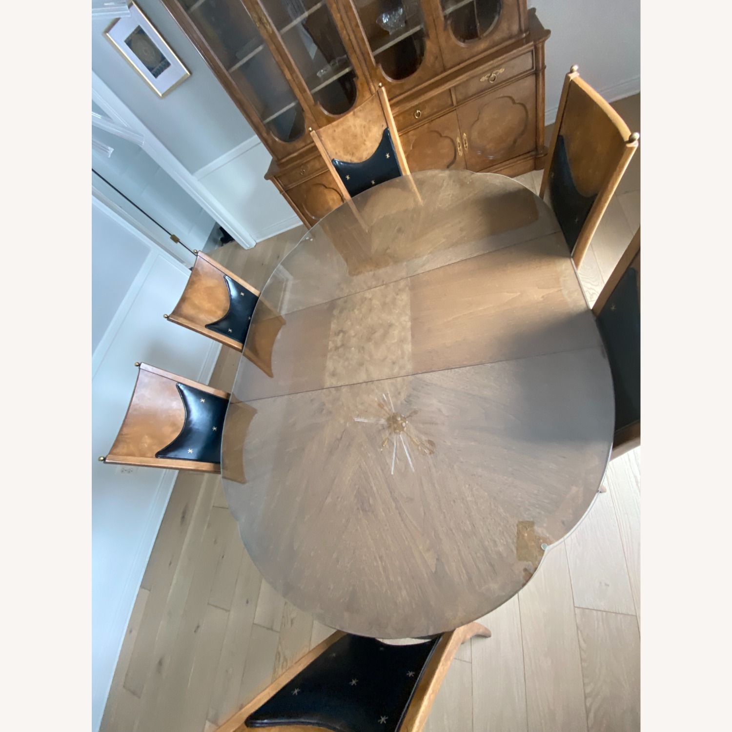 Rare Mastercraft BurlWood Mid-Century Dining Set - image-3