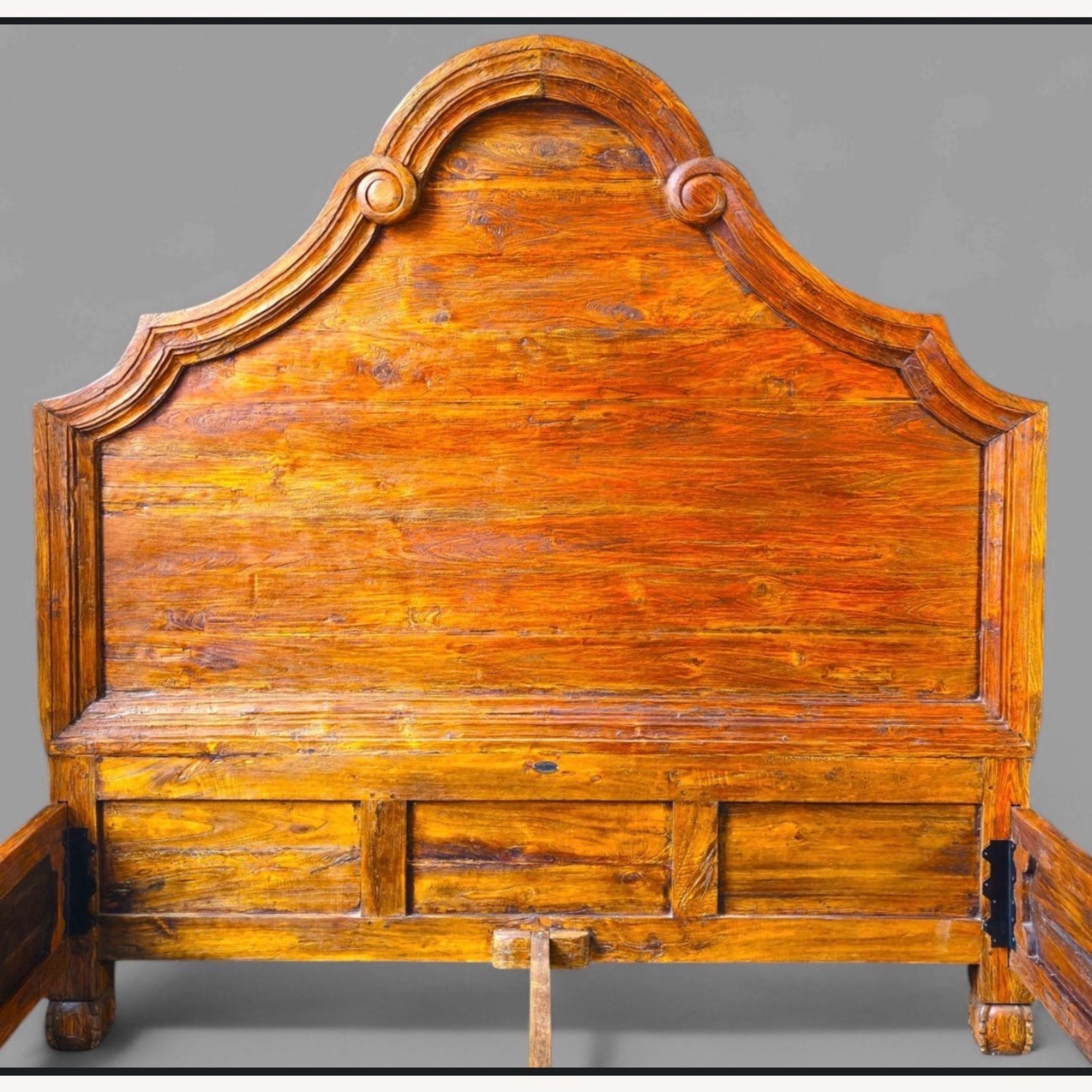 Vintage/Antique Finds Natural Wood King Bed - image-16
