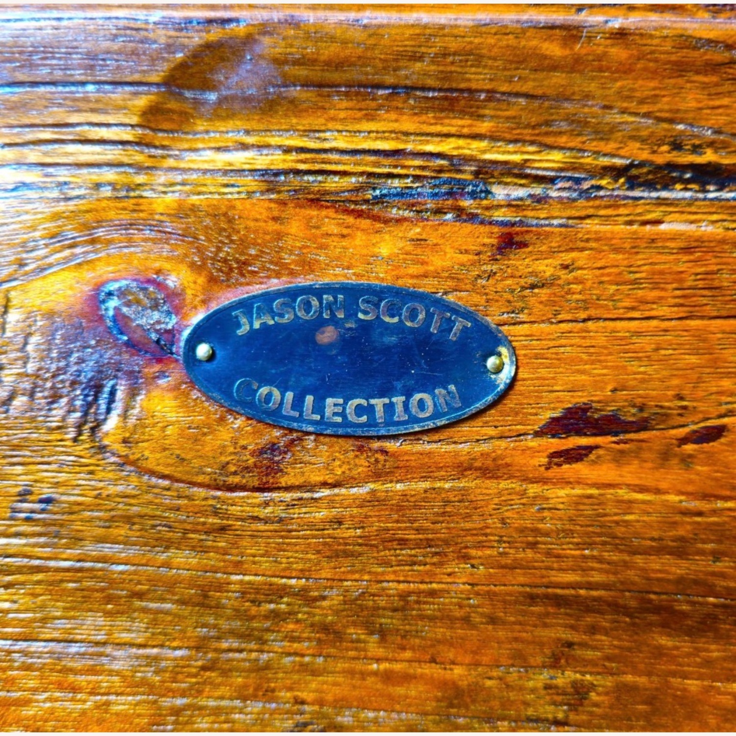 Vintage/Antique Finds Natural Wood King Bed - image-5