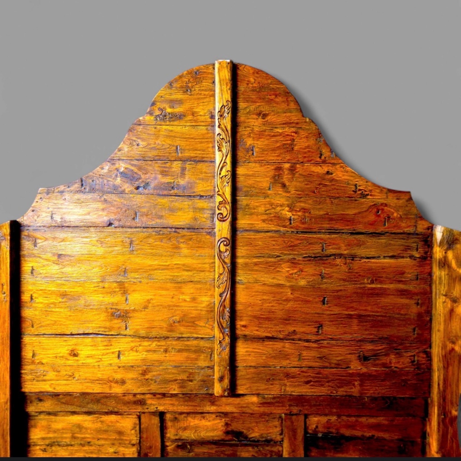 Vintage/Antique Finds Natural Wood King Bed - image-7