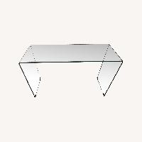 Glass Desk