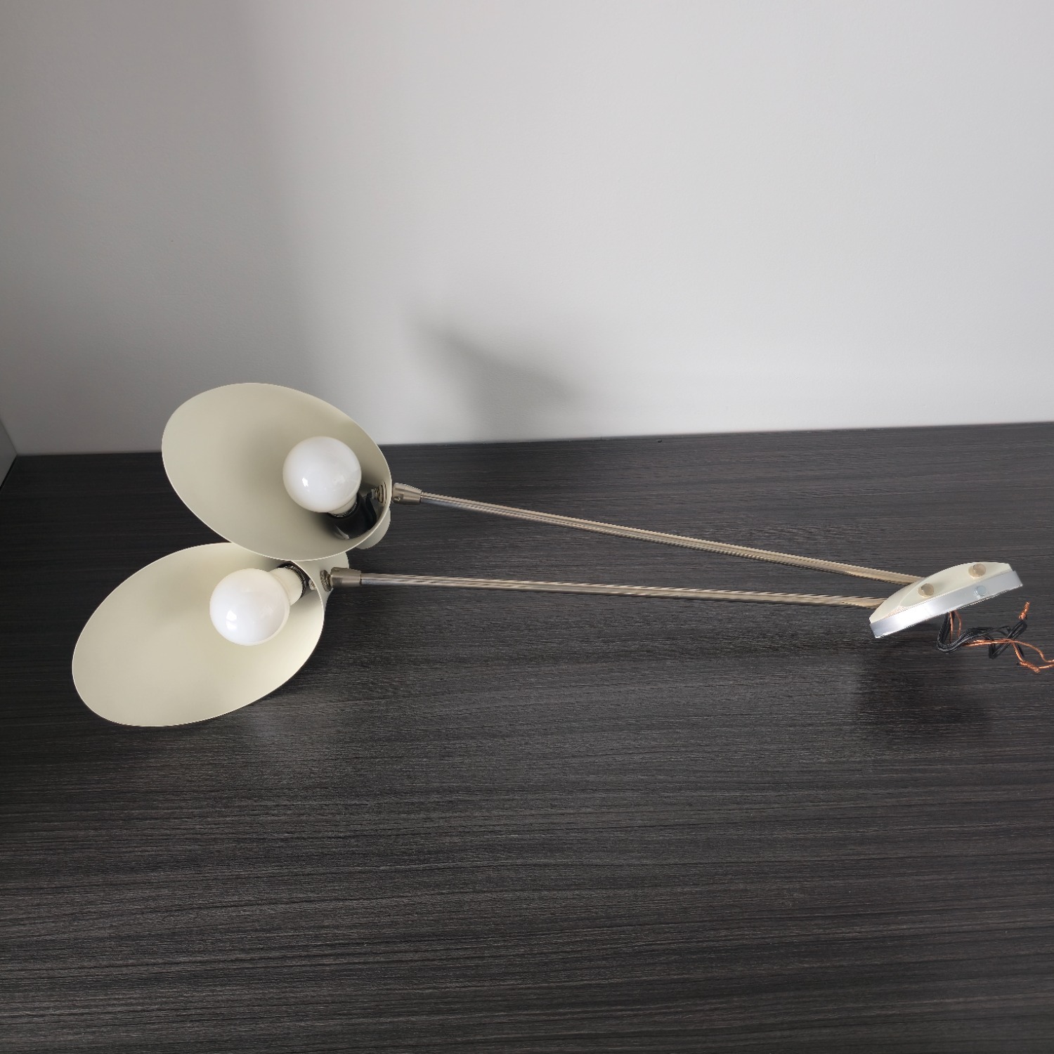 David Weeks Studio White Metal Ceiling Lamp - image-4