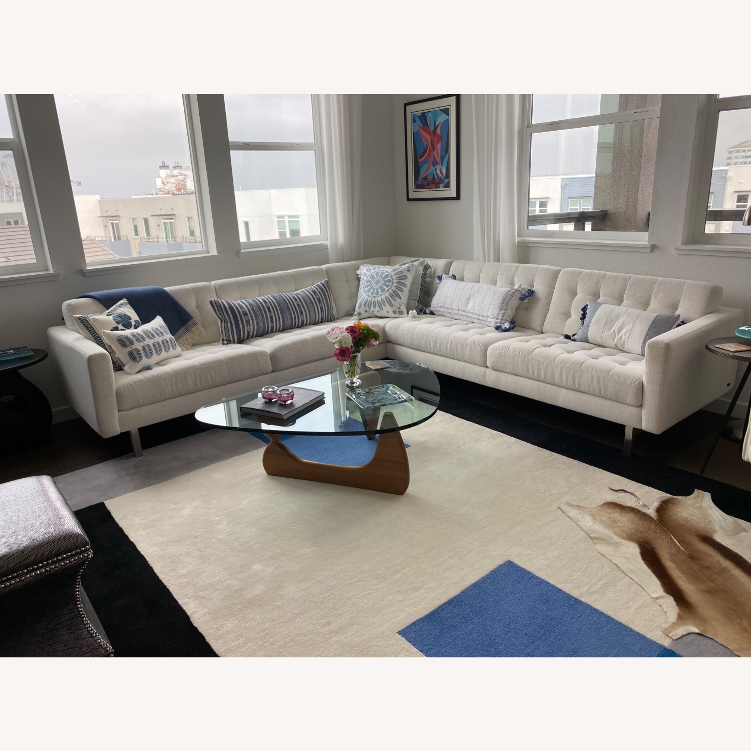 American Leather Sectional - image-1