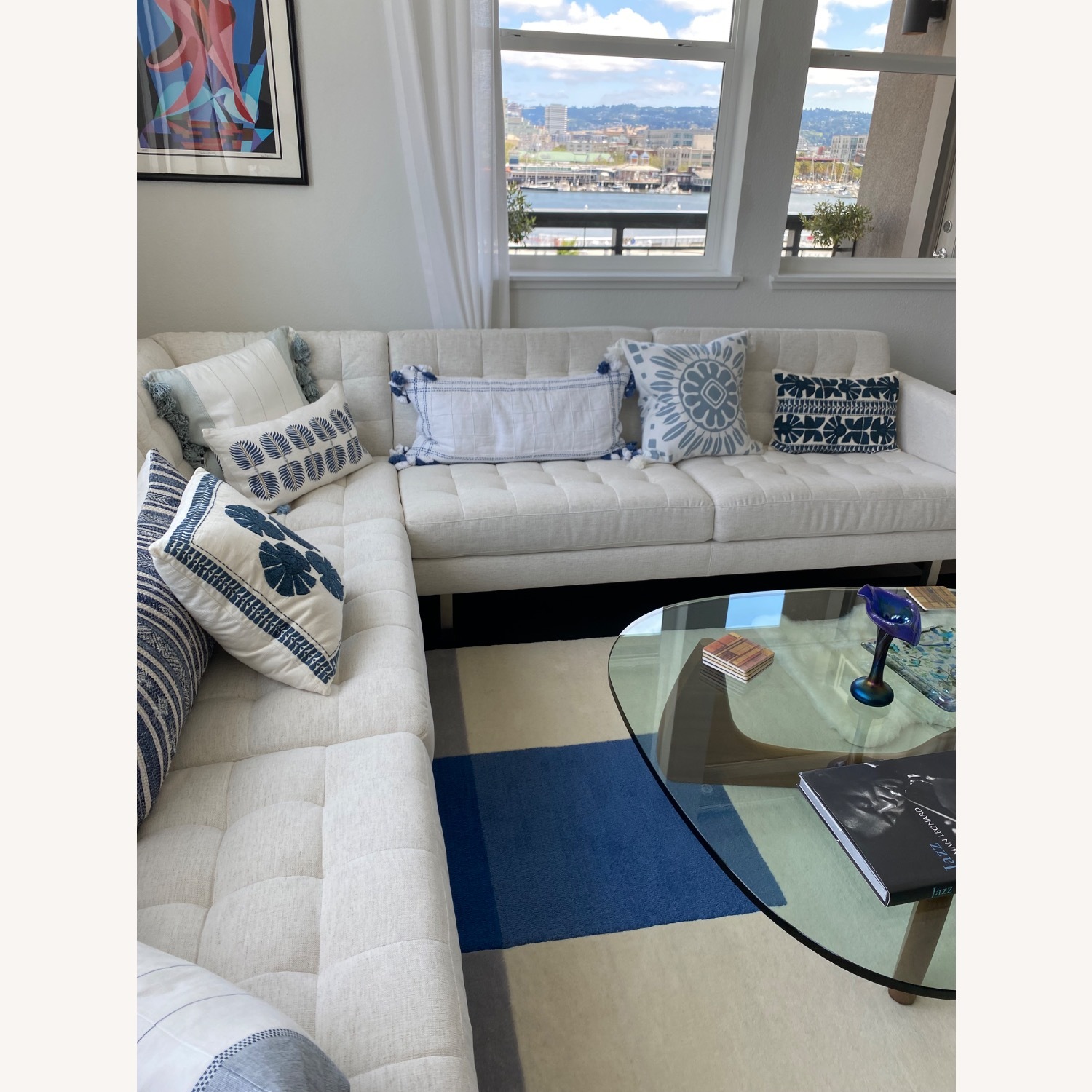 American Leather Sectional - image-3