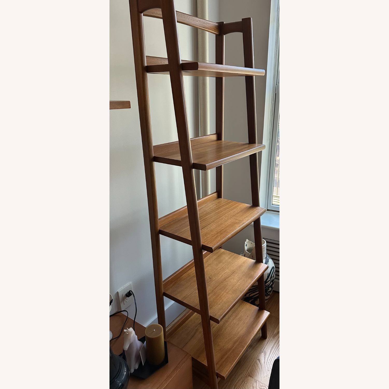 West Elm Mid Century Wood Bookcase - image-2