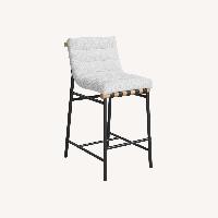 Joss & Main Vincentas Natural Fabric Stools