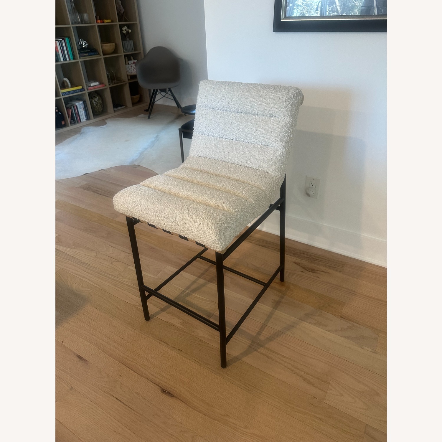 Joss & Main Vincentas Natural Fabric Stools - image-4