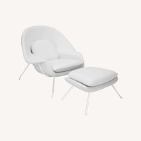 White Plastic Armchair