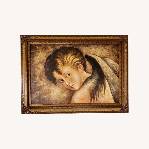 Used Framerica Gold Picture Frame for sale on AptDeco