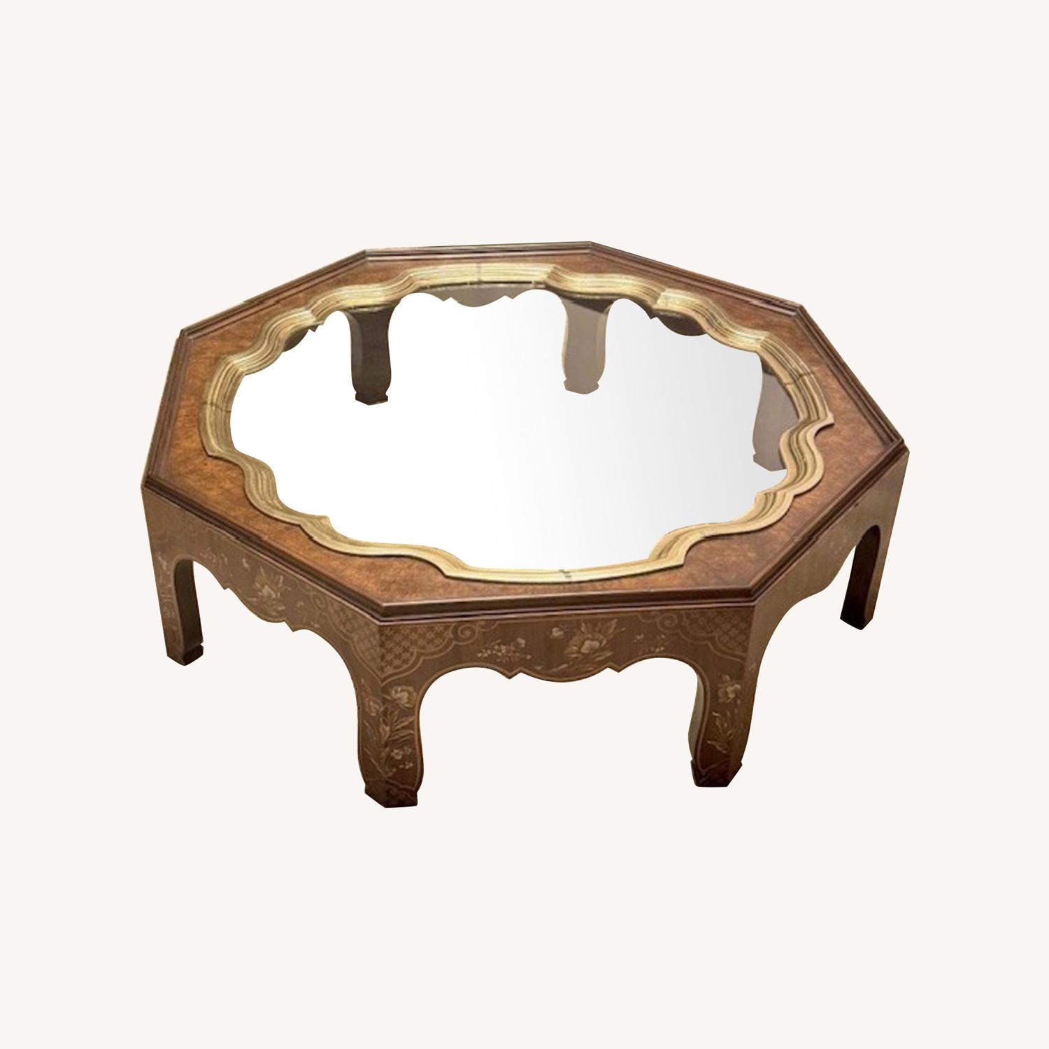 Baker Furniture Octagonal Chinoiserie Coffee Table - image-0