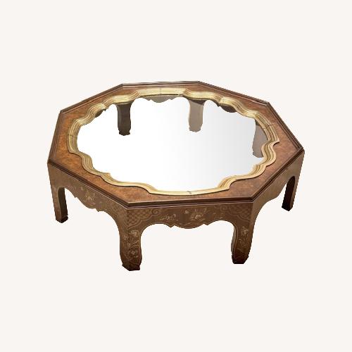 Used Baker Furniture Octagonal Chinoiserie Coffee Table for sale on AptDeco