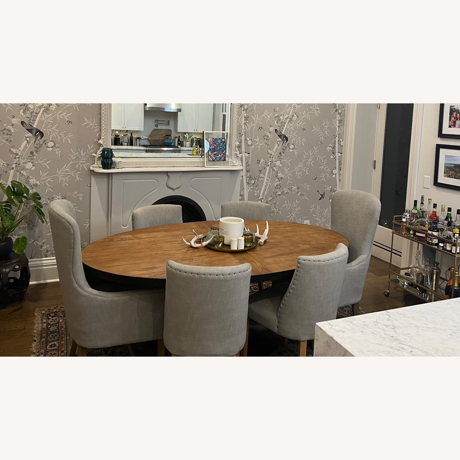 Restoration Hardware Sloane Light Gray Accent Chairs - image-7