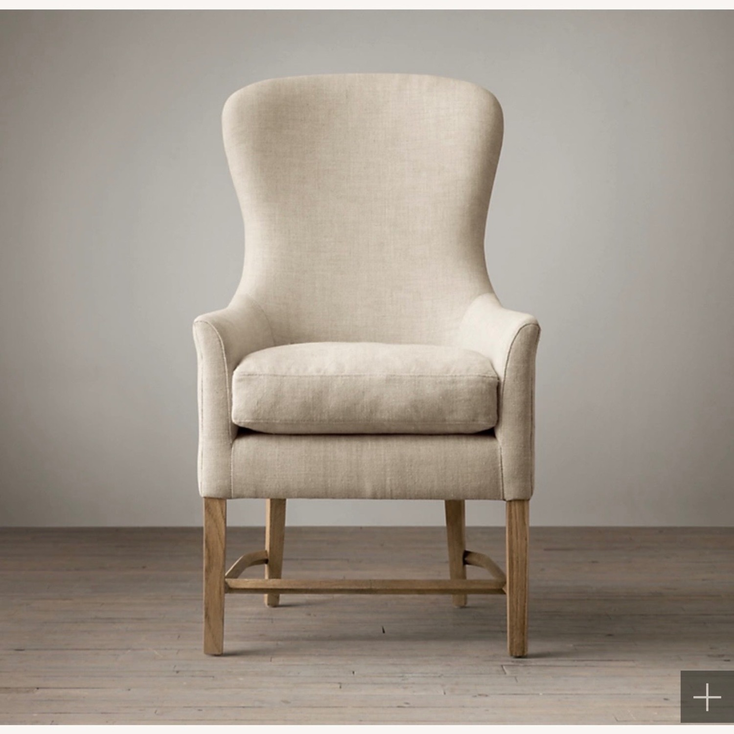 Restoration Hardware Sloane Light Gray Accent Chairs - image-0