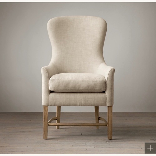 Used Restoration Hardware Sloane Light Gray Accent Chairs for sale on AptDeco