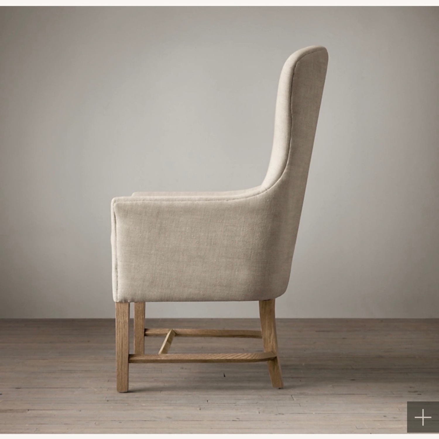 Restoration Hardware Sloane Light Gray Accent Chairs - image-5