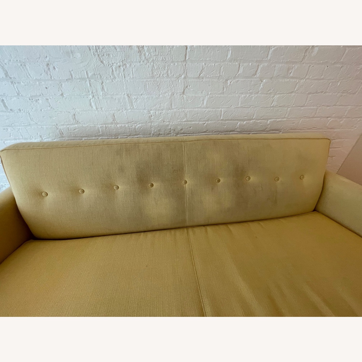 Design Within Reach Bantam Butter Yellow Sofa - image-4
