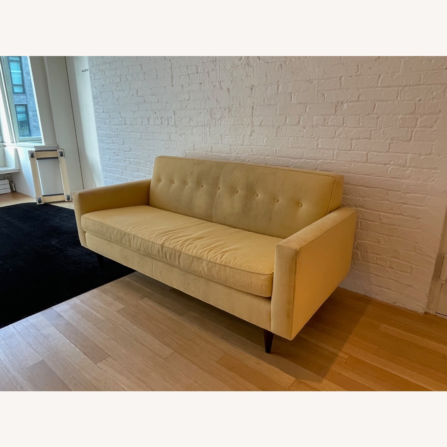 Design Within Reach Bantam Butter Yellow Sofa - image-2