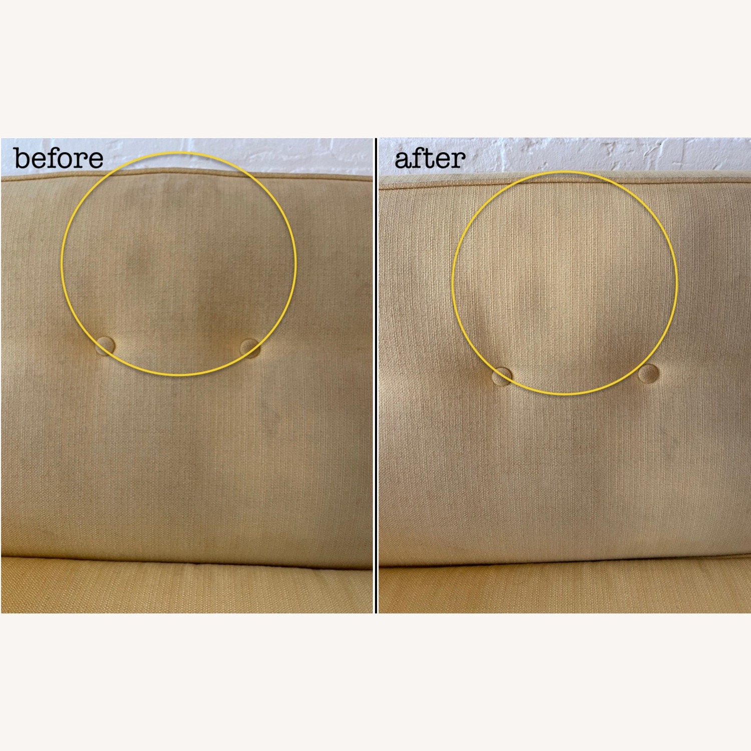 Design Within Reach Bantam Butter Yellow Sofa - image-3