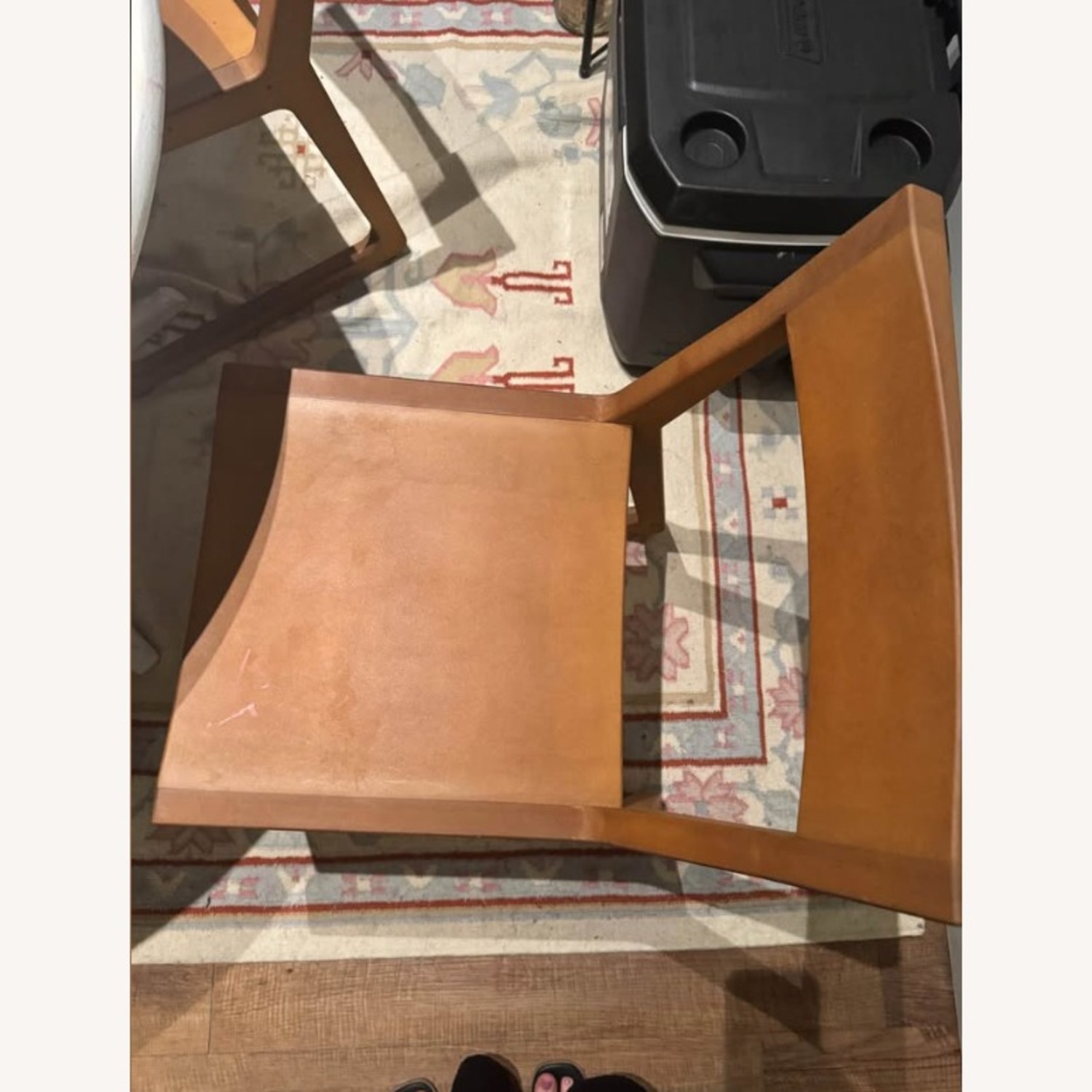 Natural Wood Accent Chairs - image-2