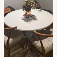 White Wood Dining Table