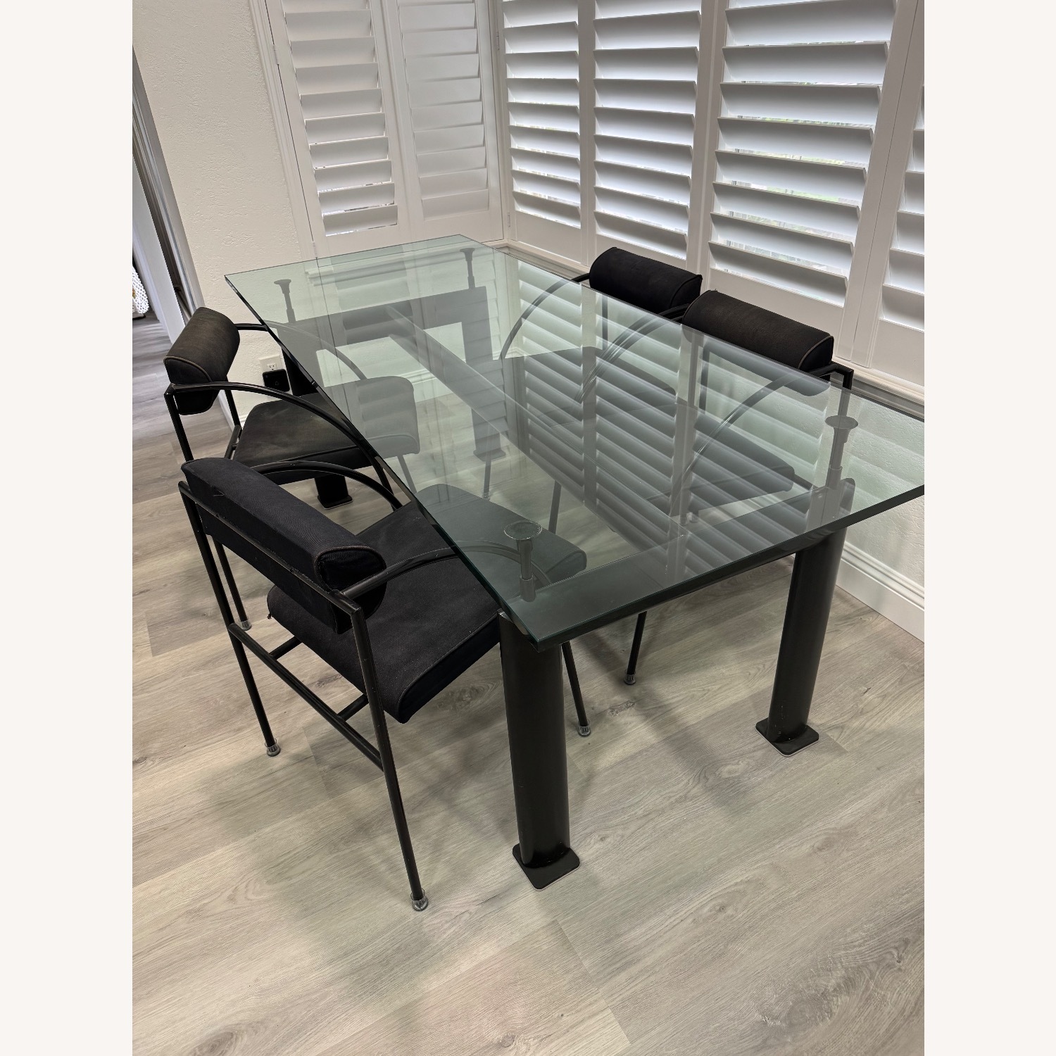 Modern In Design Black/ Glass Dining Tables - image-1