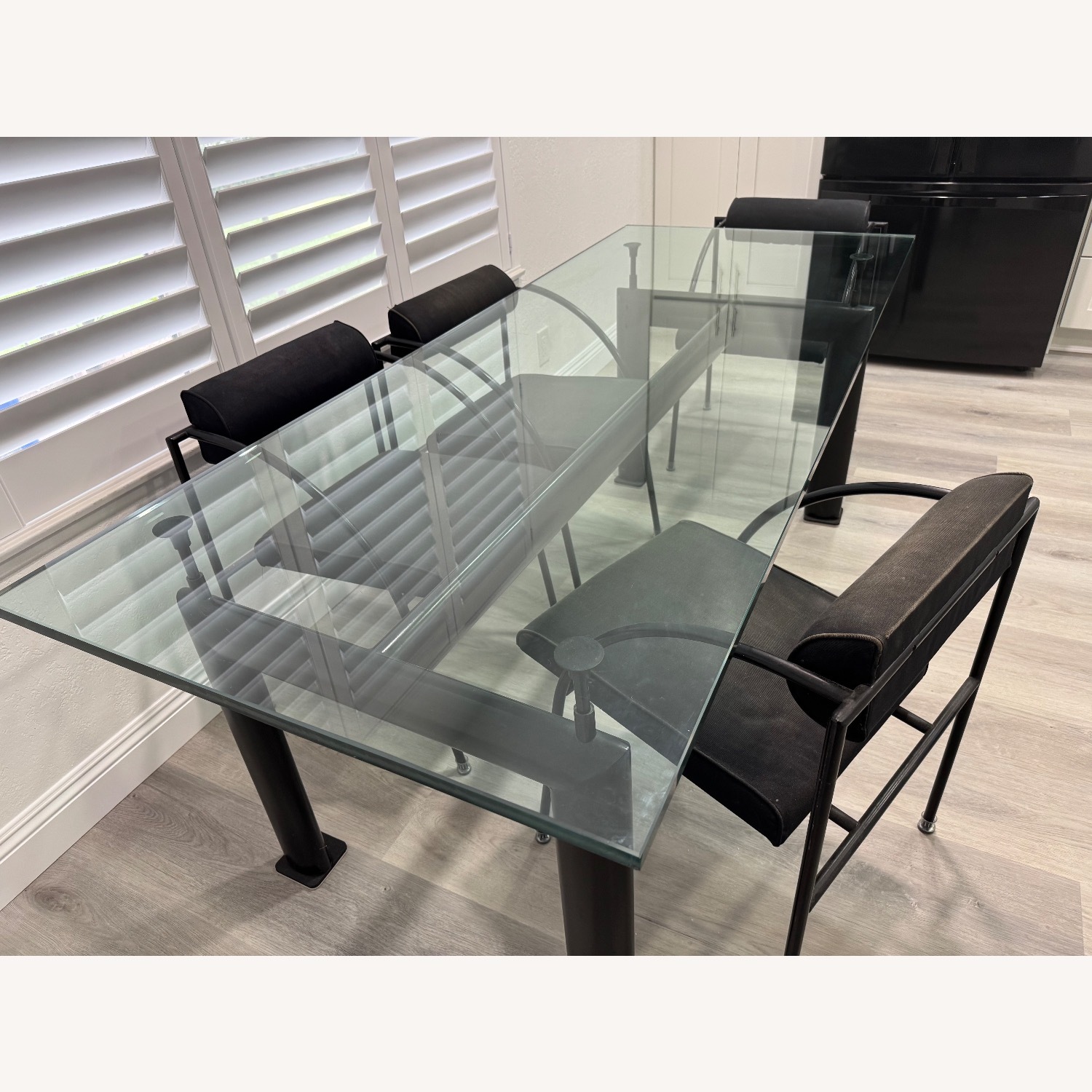 Modern In Design Black/ Glass Dining Tables - image-2