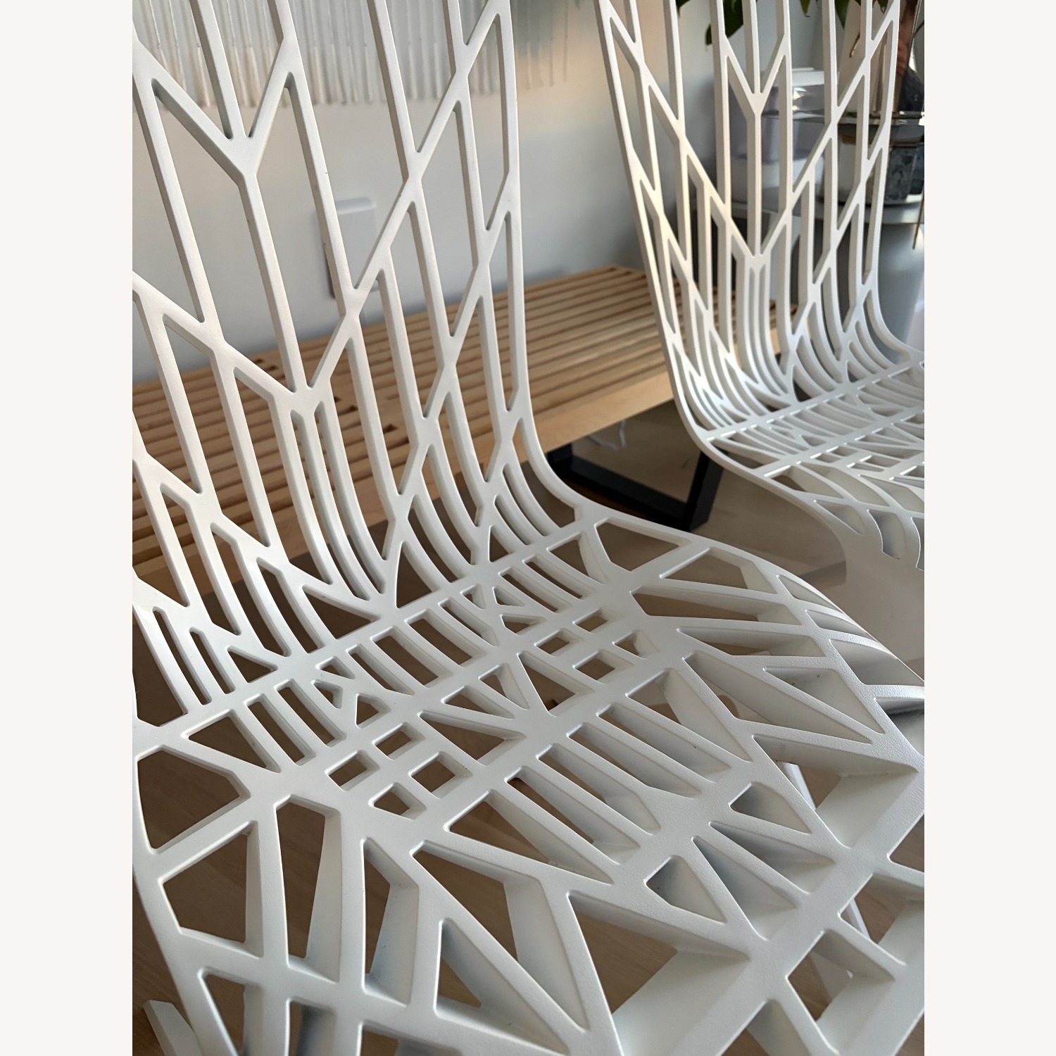 Knoll Washington Skeleton Aluminum Chair  - image-2