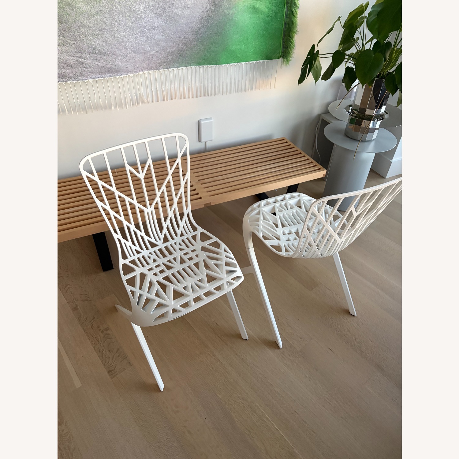 Knoll Washington Skeleton Aluminum Chair  - image-3