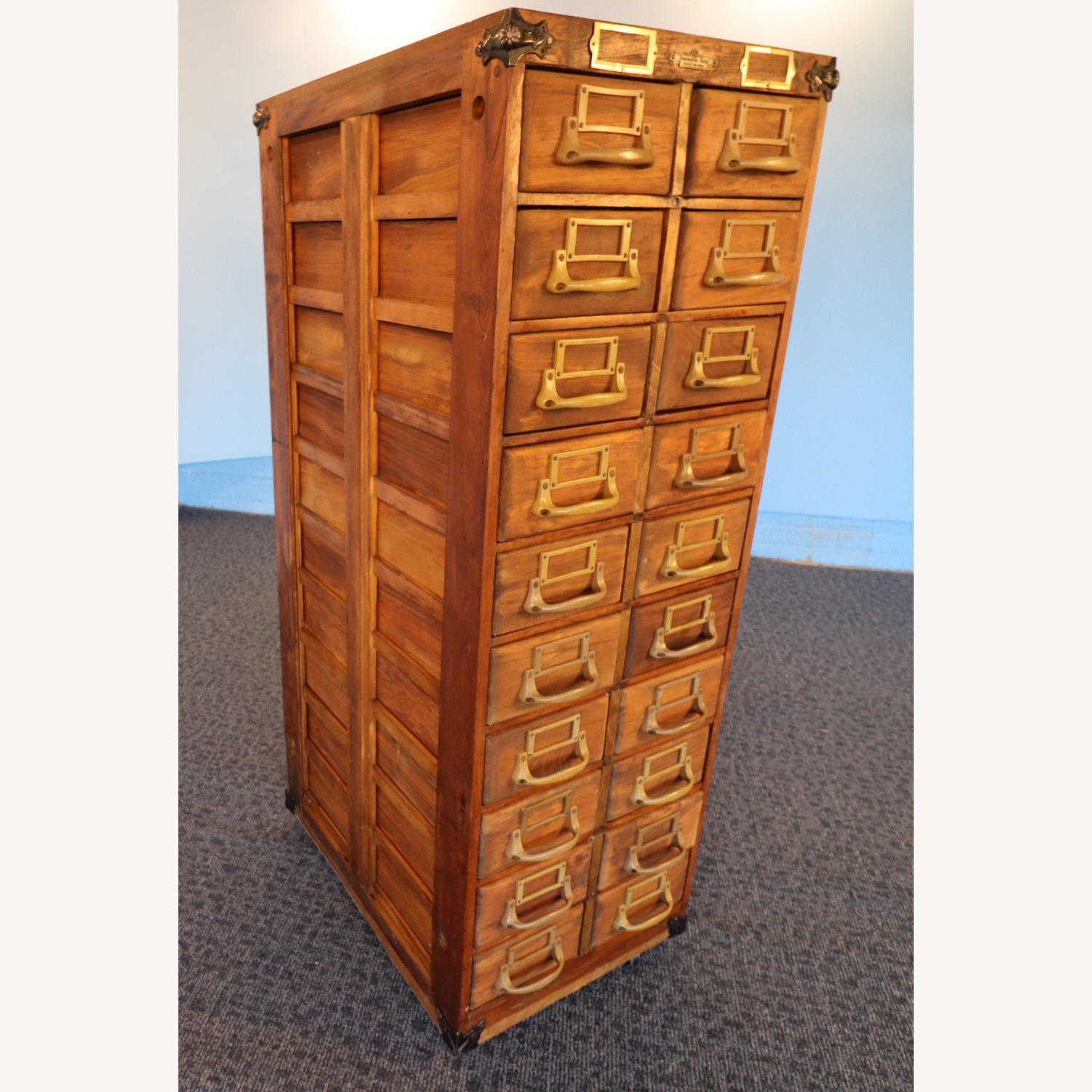 Vintage Remington Rand Guardsman Catalog Cabinet - image-4