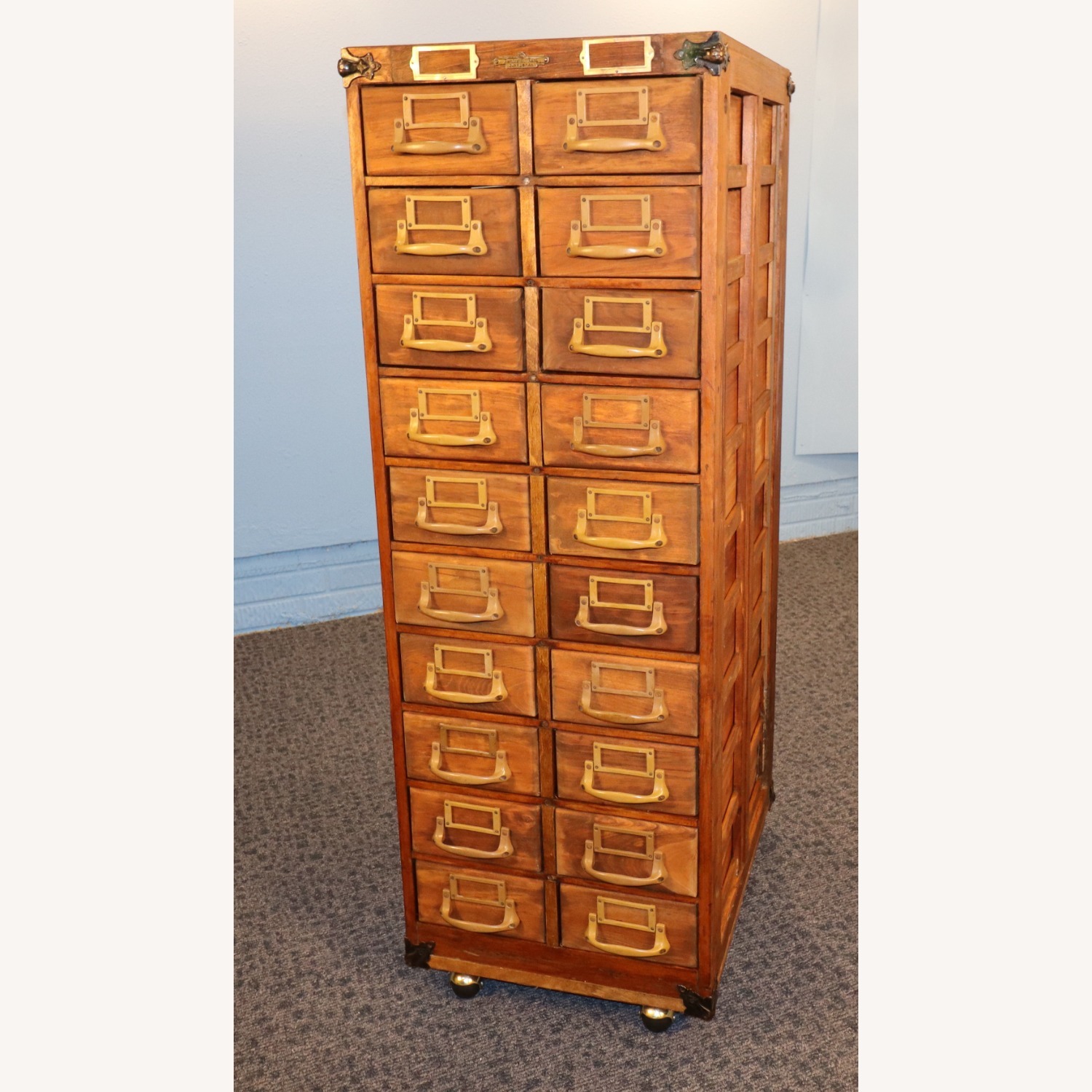 Vintage Remington Rand Guardsman Catalog Cabinet - image-13