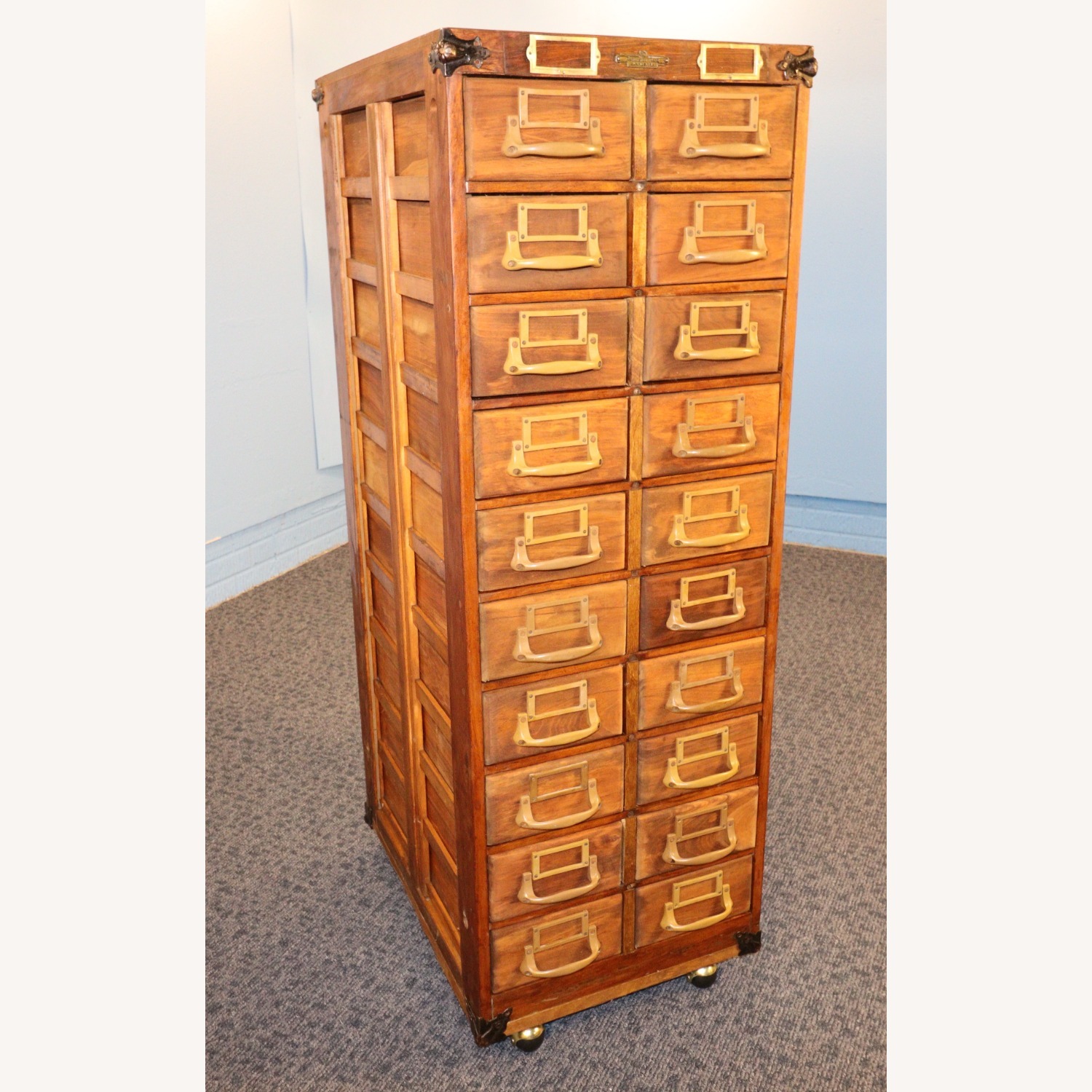 Vintage Remington Rand Guardsman Catalog Cabinet - image-14