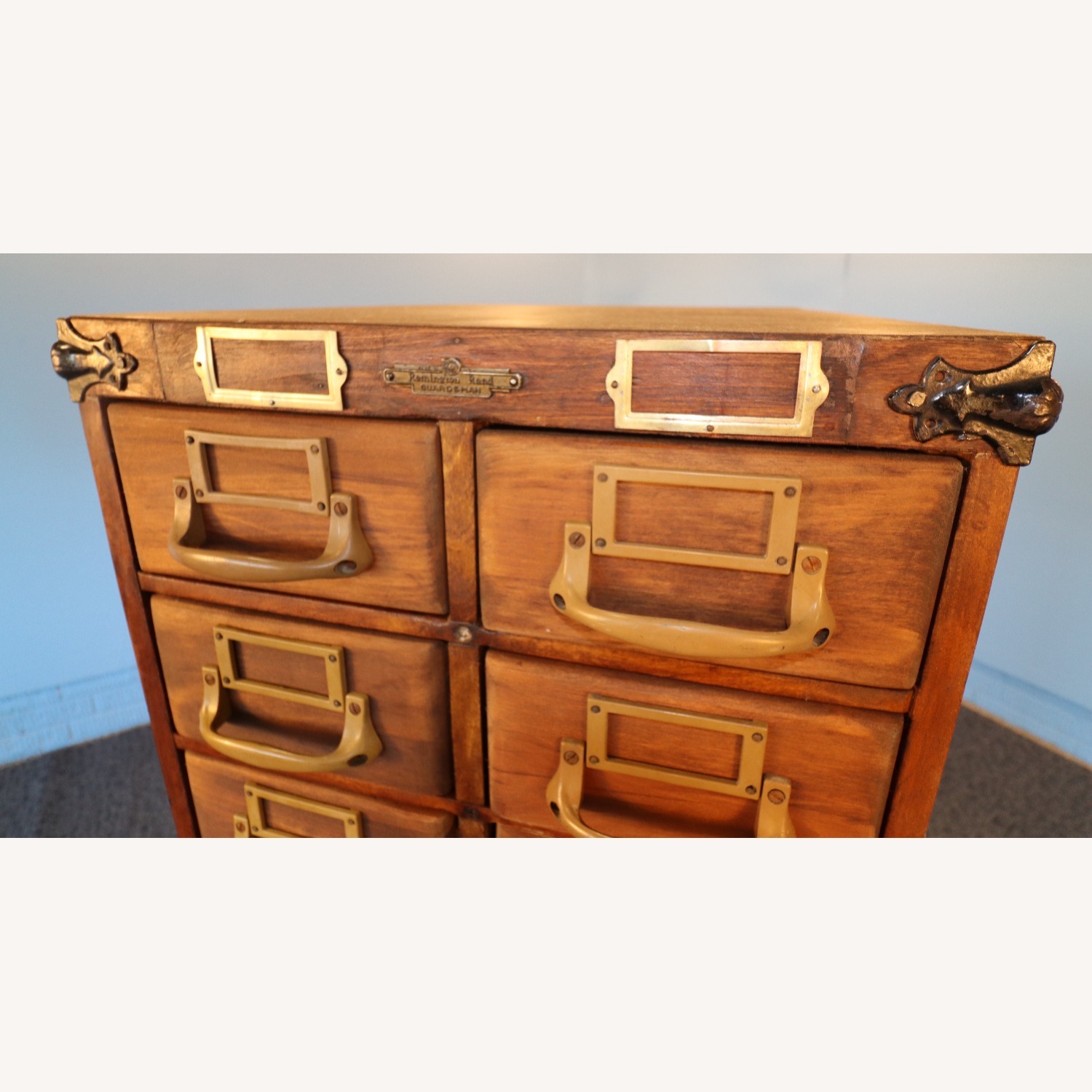 Vintage Remington Rand Guardsman Catalog Cabinet - image-1