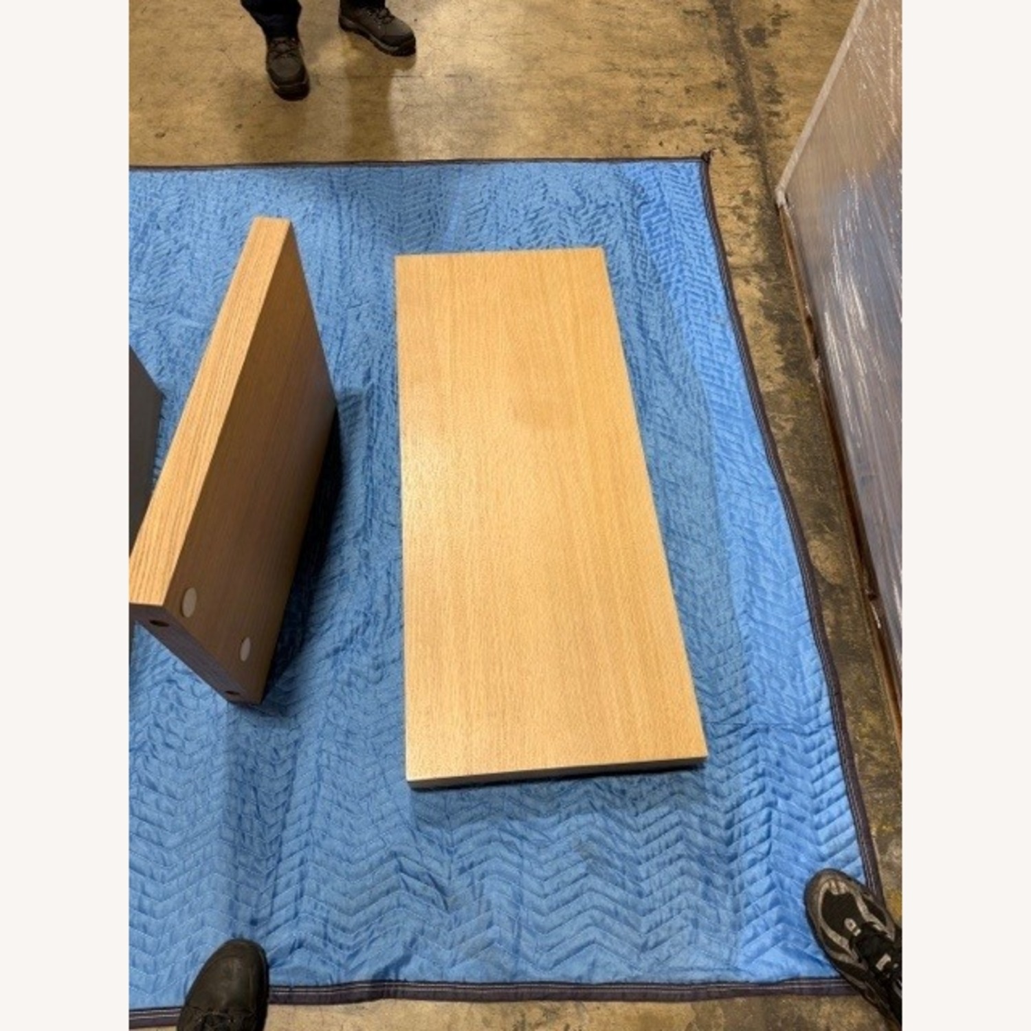 AllModern Carson Natural Wood Desk - image-3