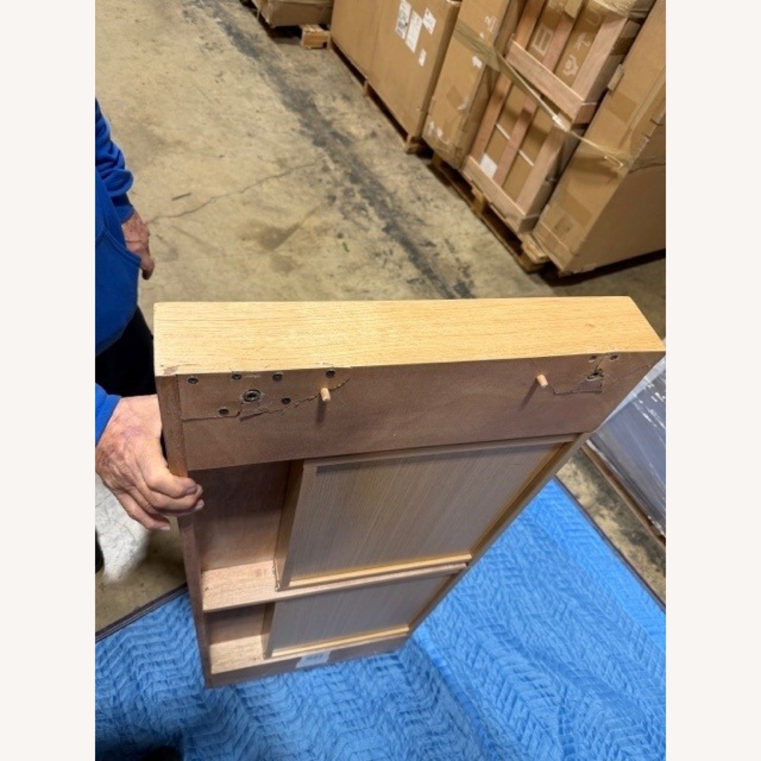 AllModern Carson Natural Wood Desk - image-7