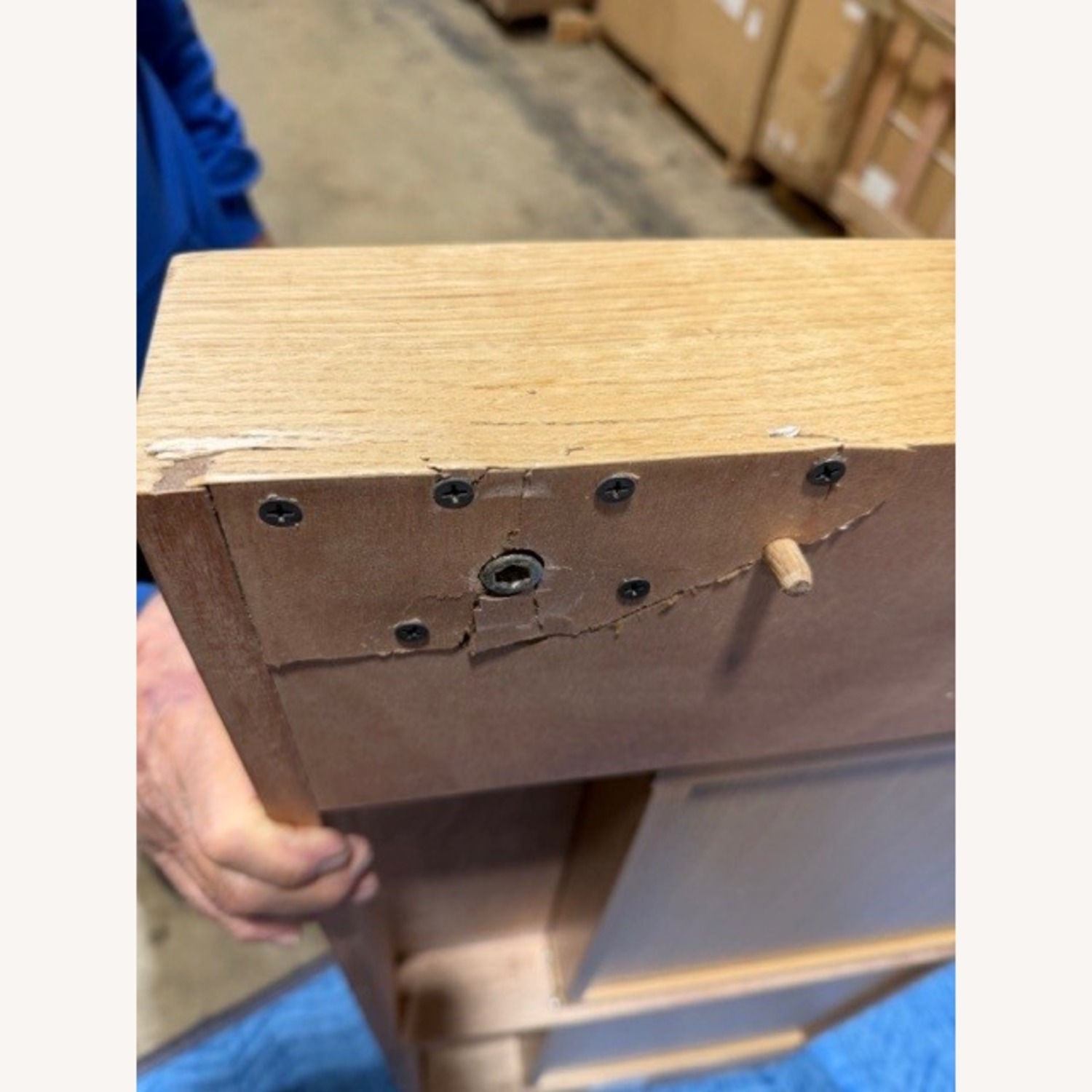 AllModern Carson Natural Wood Desk - image-6