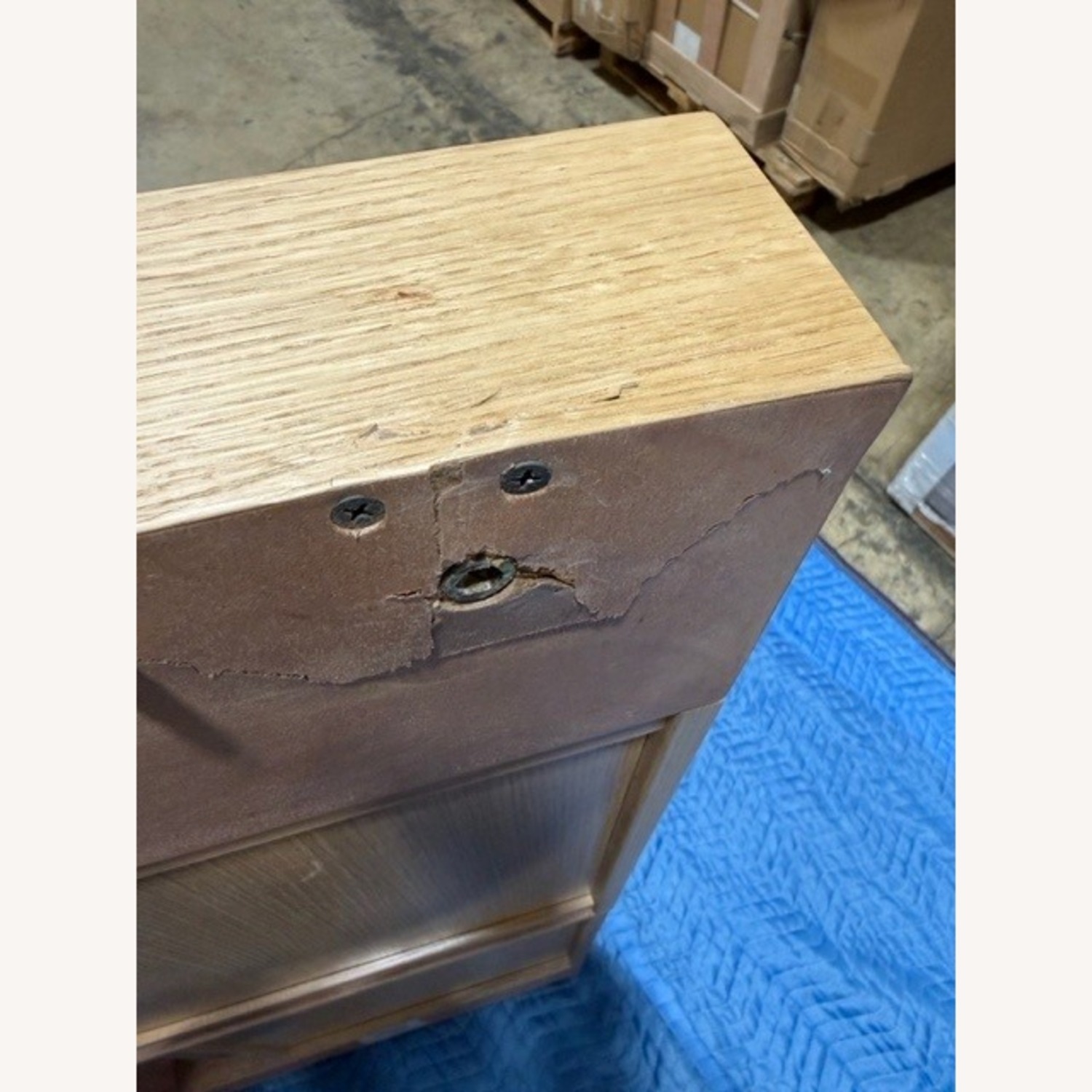 AllModern Carson Natural Wood Desk - image-4