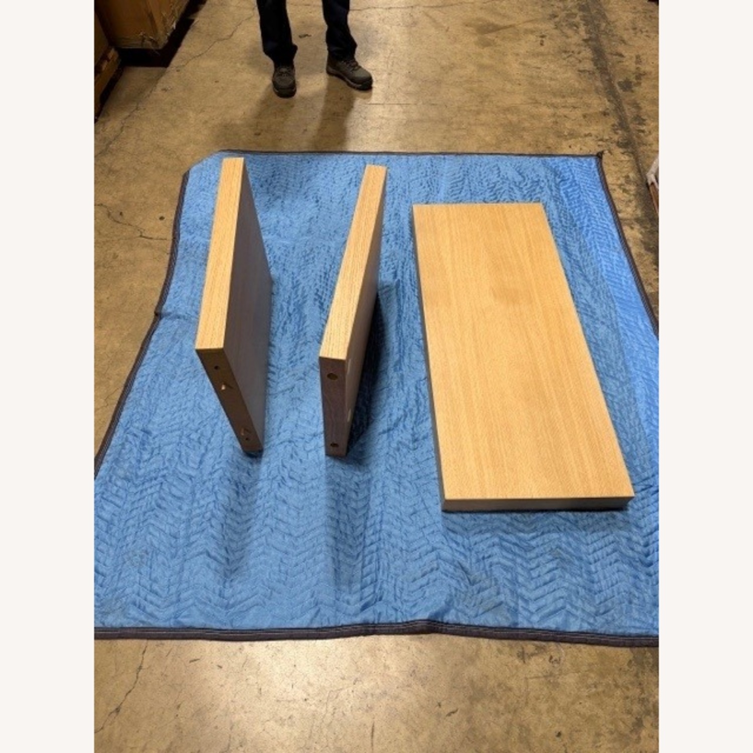 AllModern Carson Natural Wood Desk - image-2