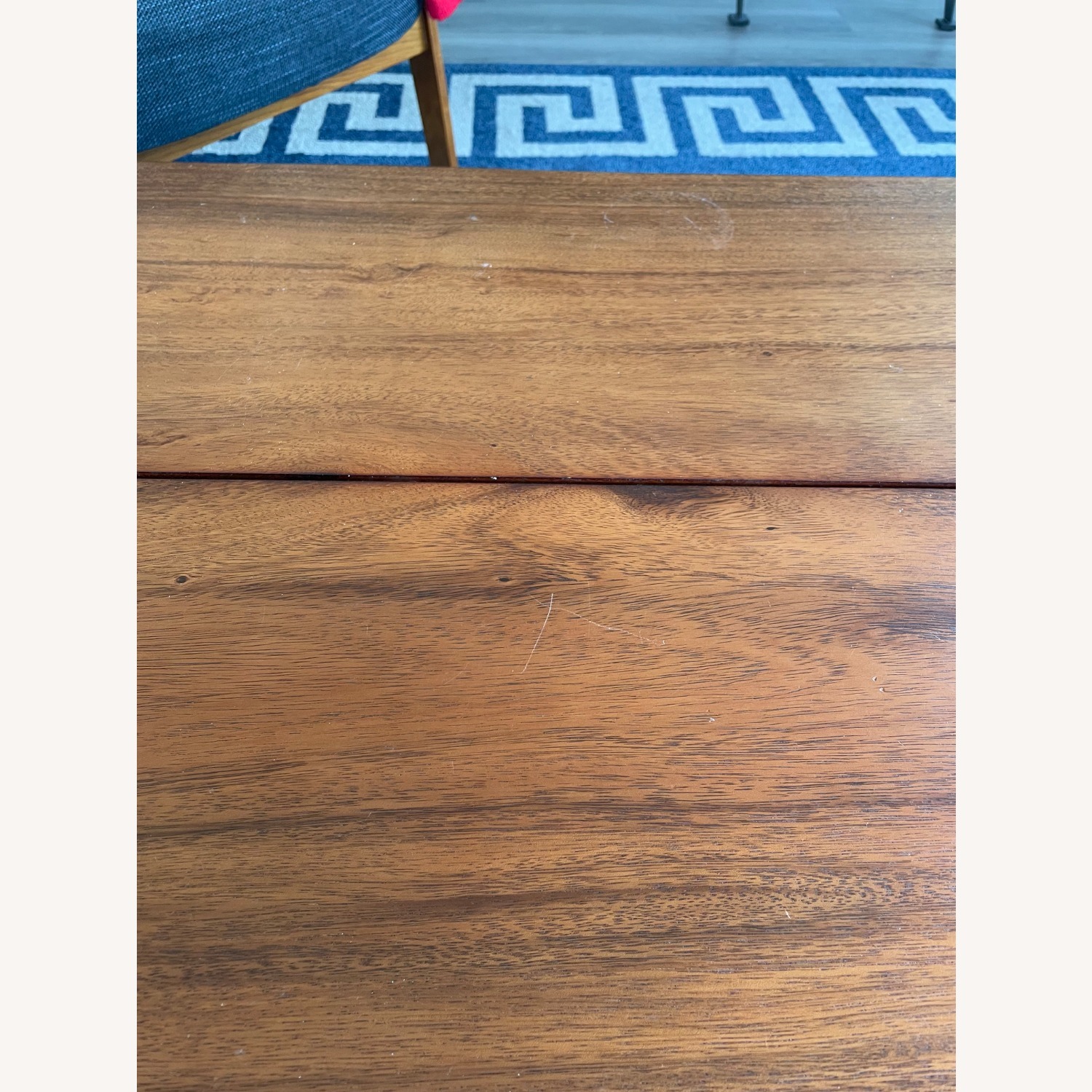 From The Source Kali Dark Brown Wood Coffee Table - image-4