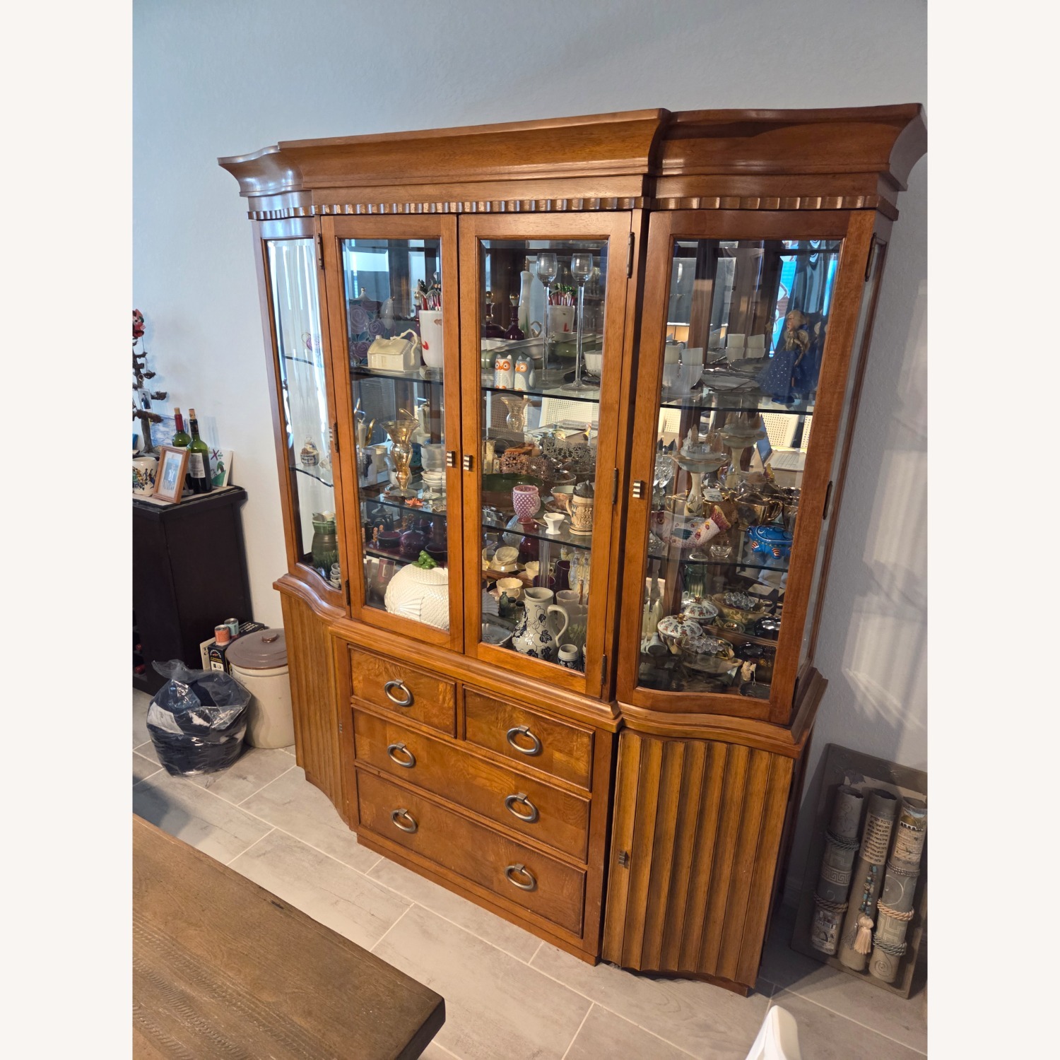 China/Curio Cabinets and Desk - image-3